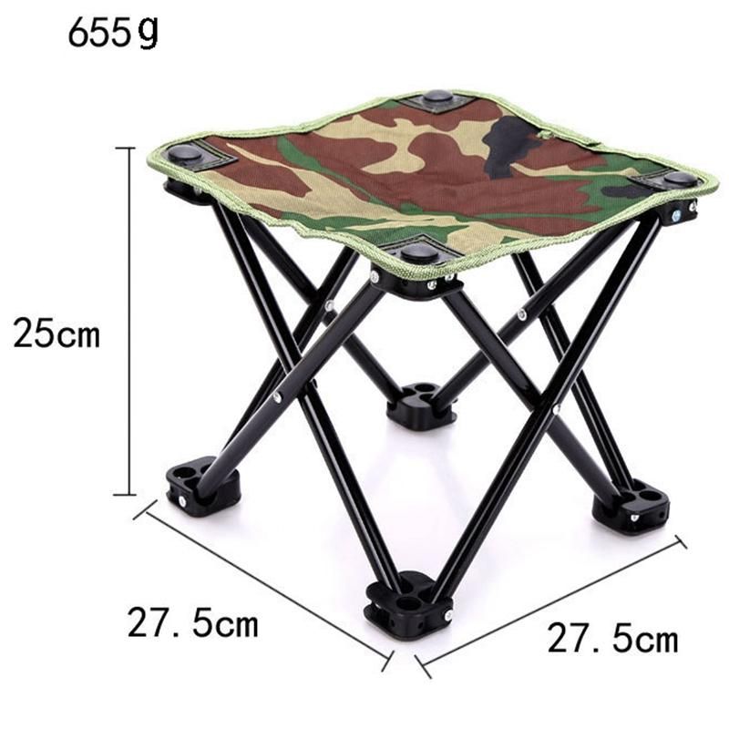 Portable Outdoor Fishing Chair Lightweight Folding Backpack