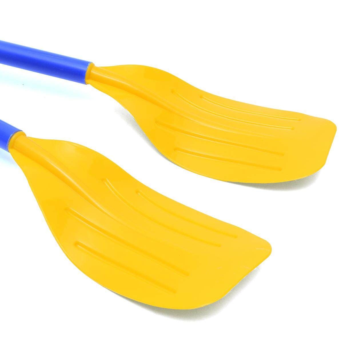 Kayak Paddles Intex French Oars, 1 Pair, 48-inch Yellow+Blue