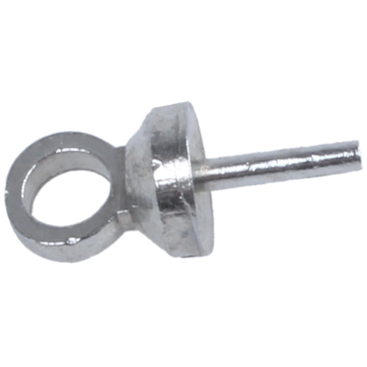50PCS Bail Pin Pea Gem Cap  plate Jewelry