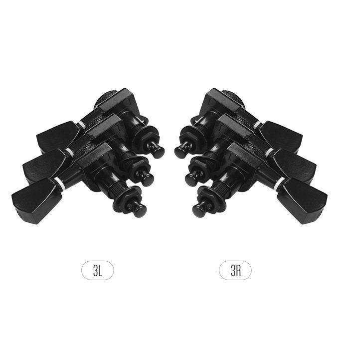 6 Pieces 3L3R Guitar String Tuning Pegs Machine Heads Knobs