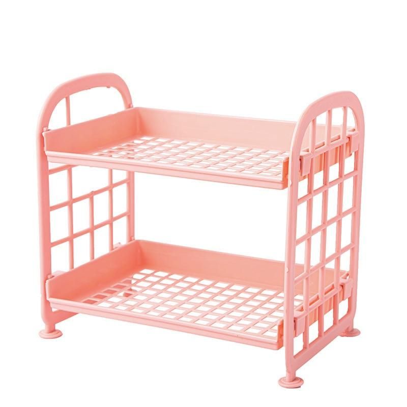 File Box Desktop Organizer Makeup Storage Box Foldable Shelf Pen Holder Container Office Storage School Stationery