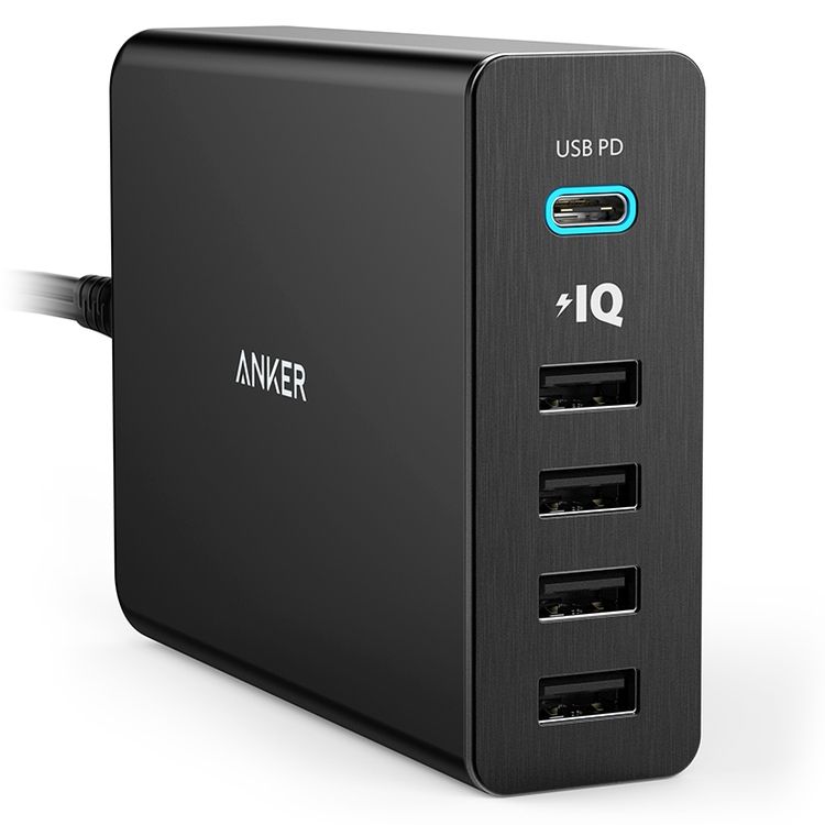 ANKER 2.4A 5 Ports Wall Changer