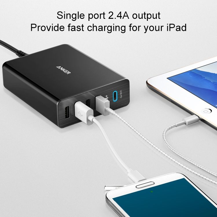 ANKER 2.4A 5 Ports Wall Changer