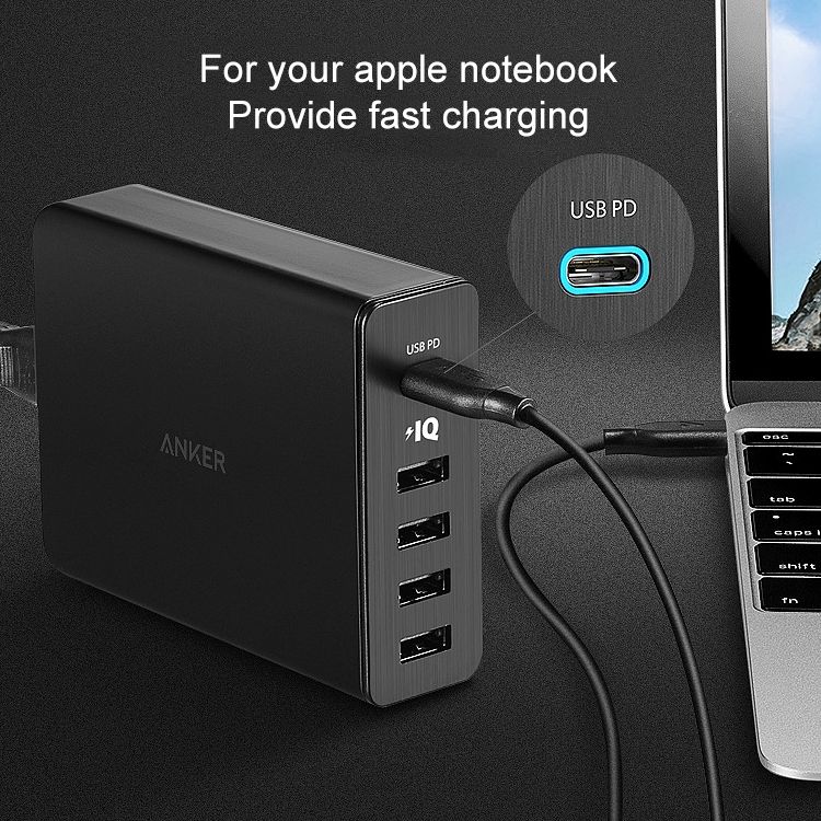 ANKER 2.4A 5 Ports Wall Changer