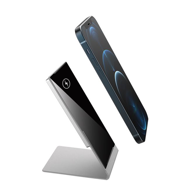 New 15w Magsafing Wireless Charger Stand For Iphone 12 Dock