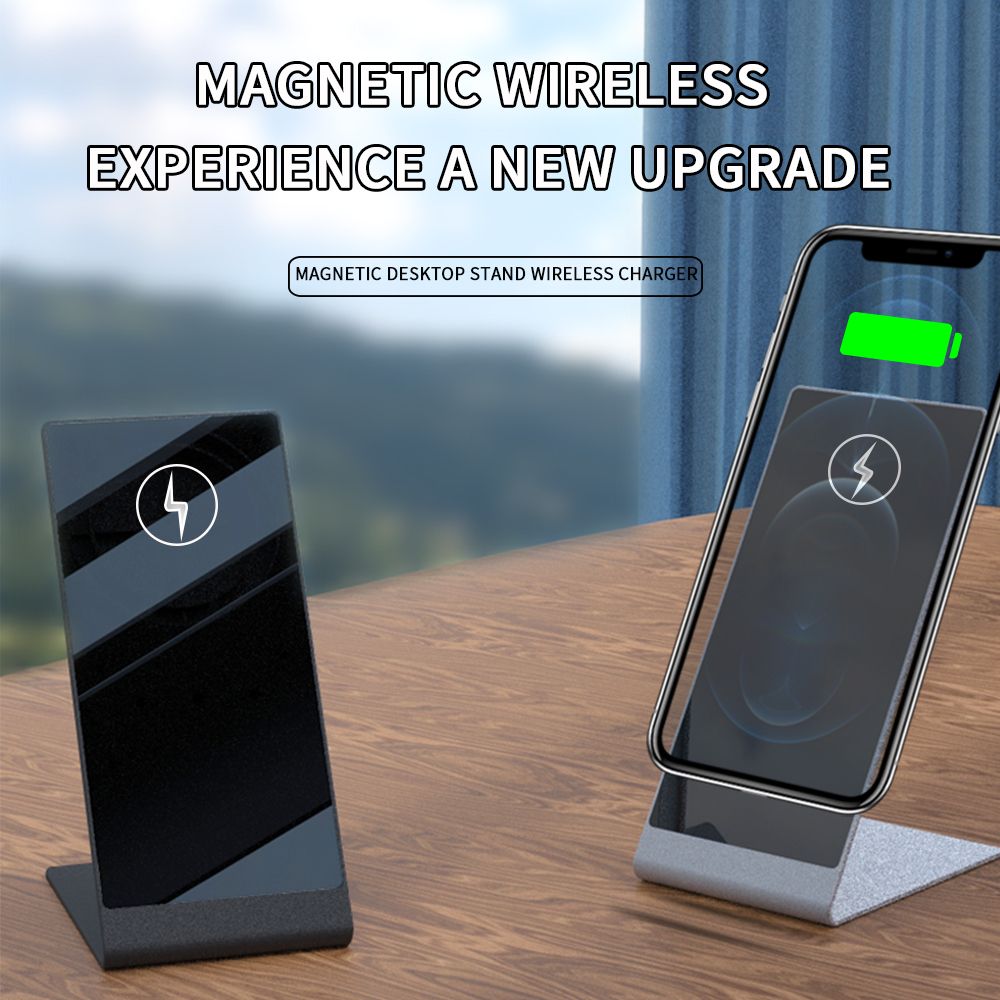 New 15w Magsafing Wireless Charger Stand For Iphone 12 Dock