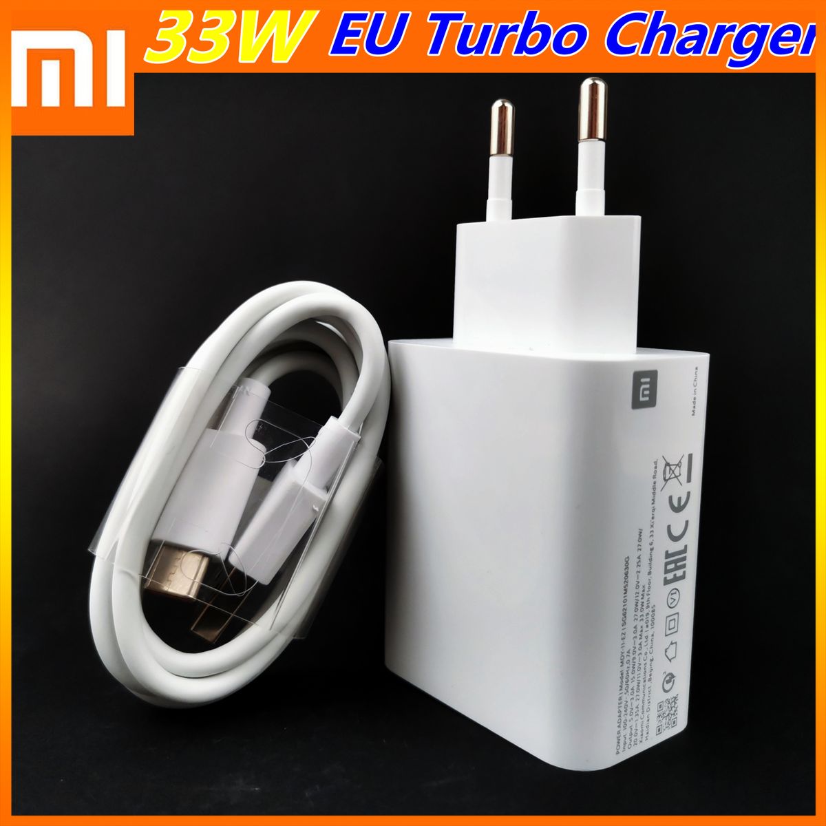 Redmi Note 10 Fast Turbo Charger Eu Qc4.0 33w Wall C