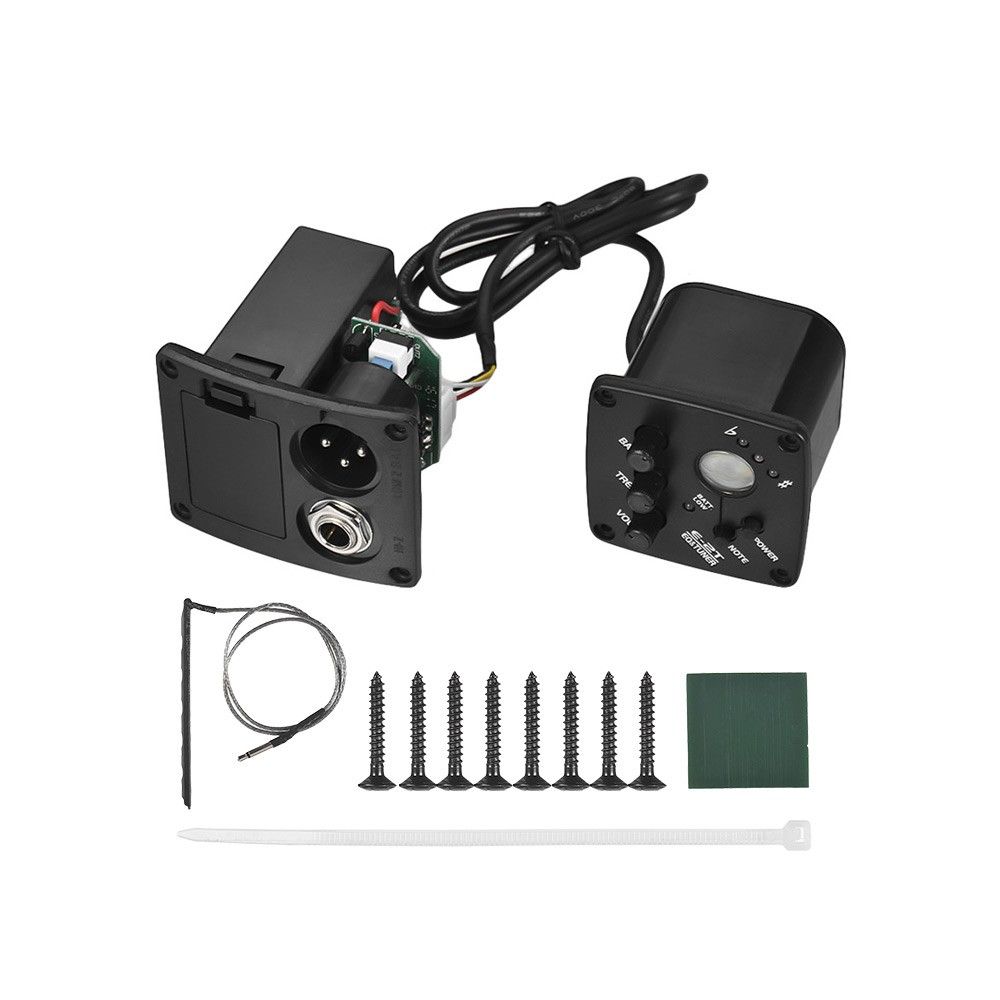 Acoustic Guitar 2-Band EQ Equalizer Tone And Volume