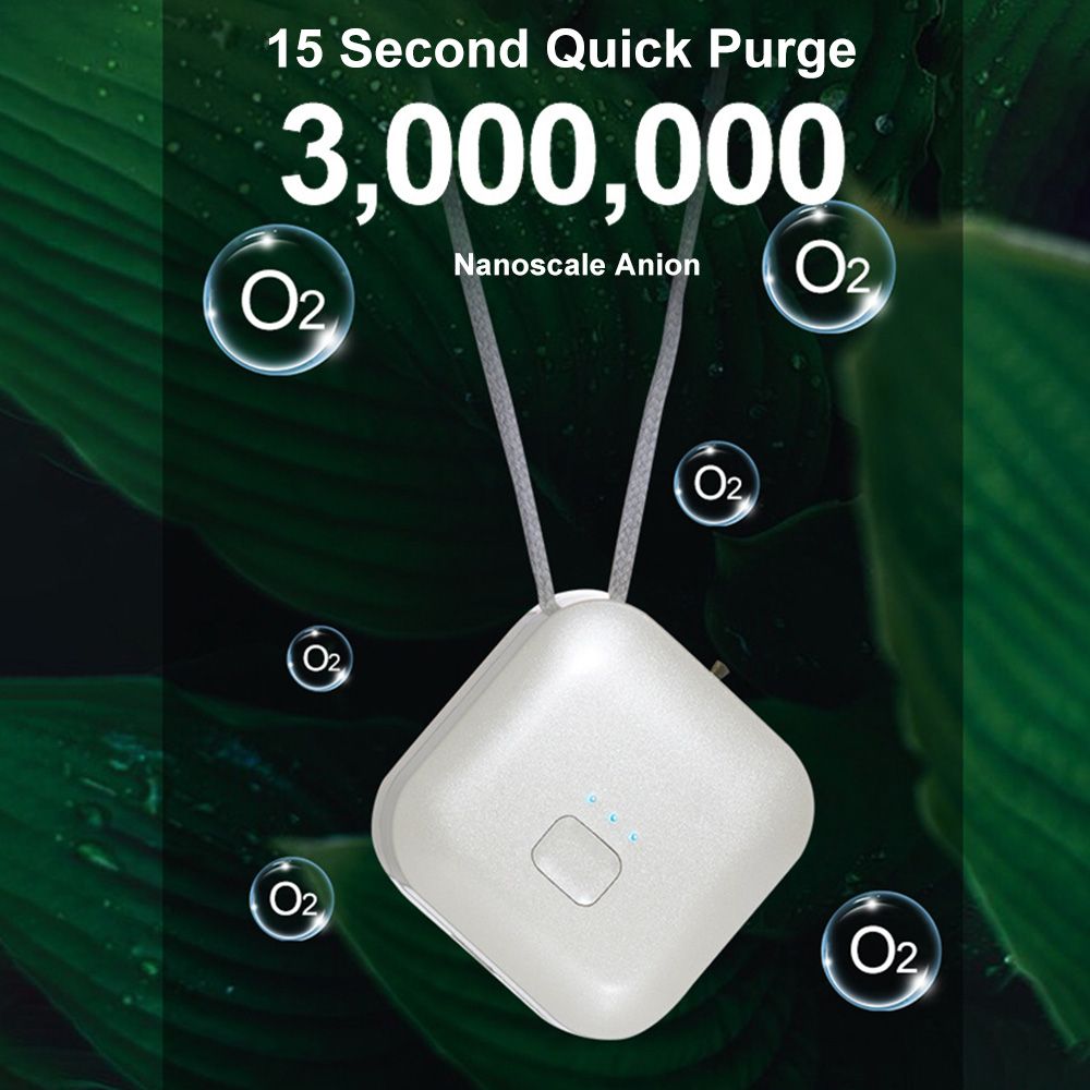 Portable Anion Health Breathing Electric Halterneck Type
