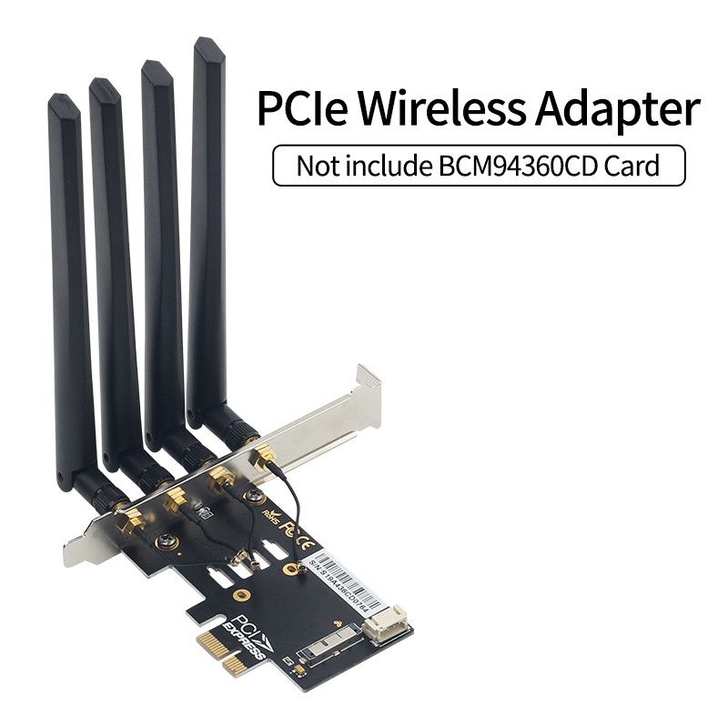 Dual Band BCM94360CD Hackintosh PC 1750Mbps WiFi Bluetooth