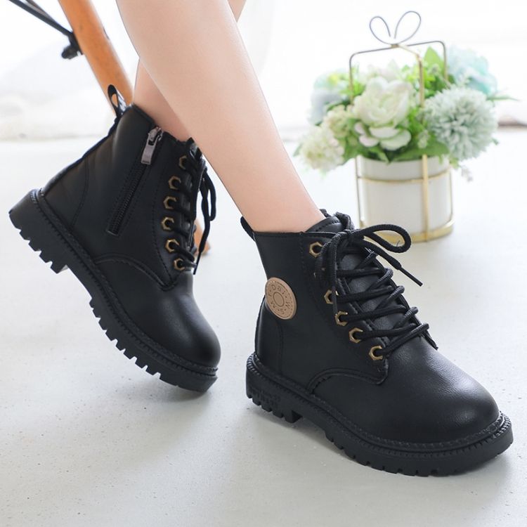 Autumn Winter Boys Girls Martin Boots