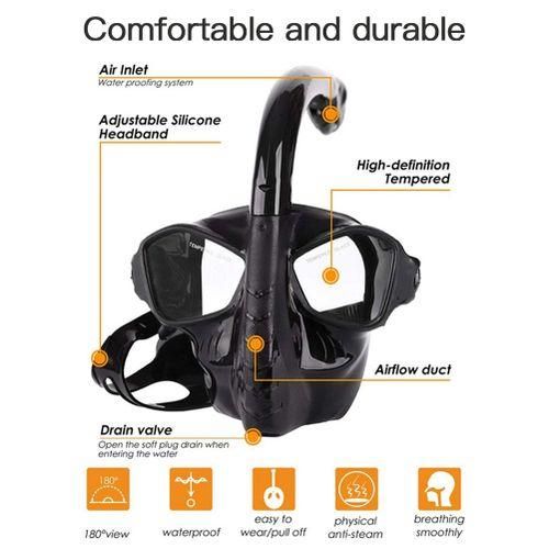 Snorkeling Diving Masks Tube Dive Set Swimming