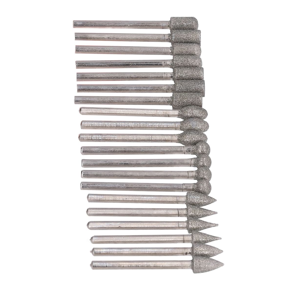 20Pcs Grinding Bits Rotary Burr Set 1/8in Shank Universal