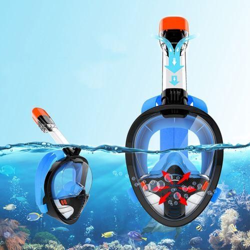 Full Face Snorkel Mask Adult Snorkeling Mask