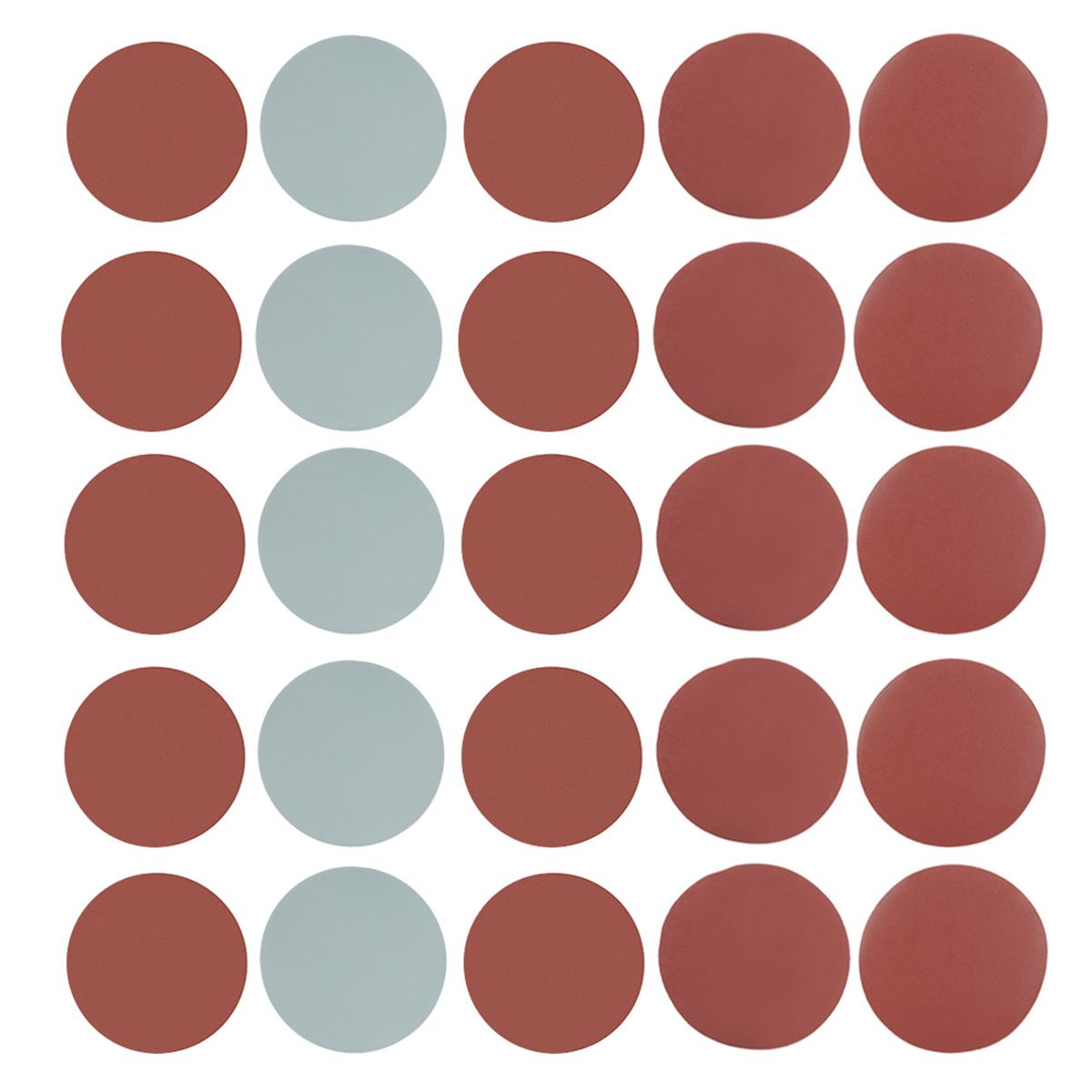 25pcs Mix Grit Sander Disc Sanding Polishing Paper Pads
