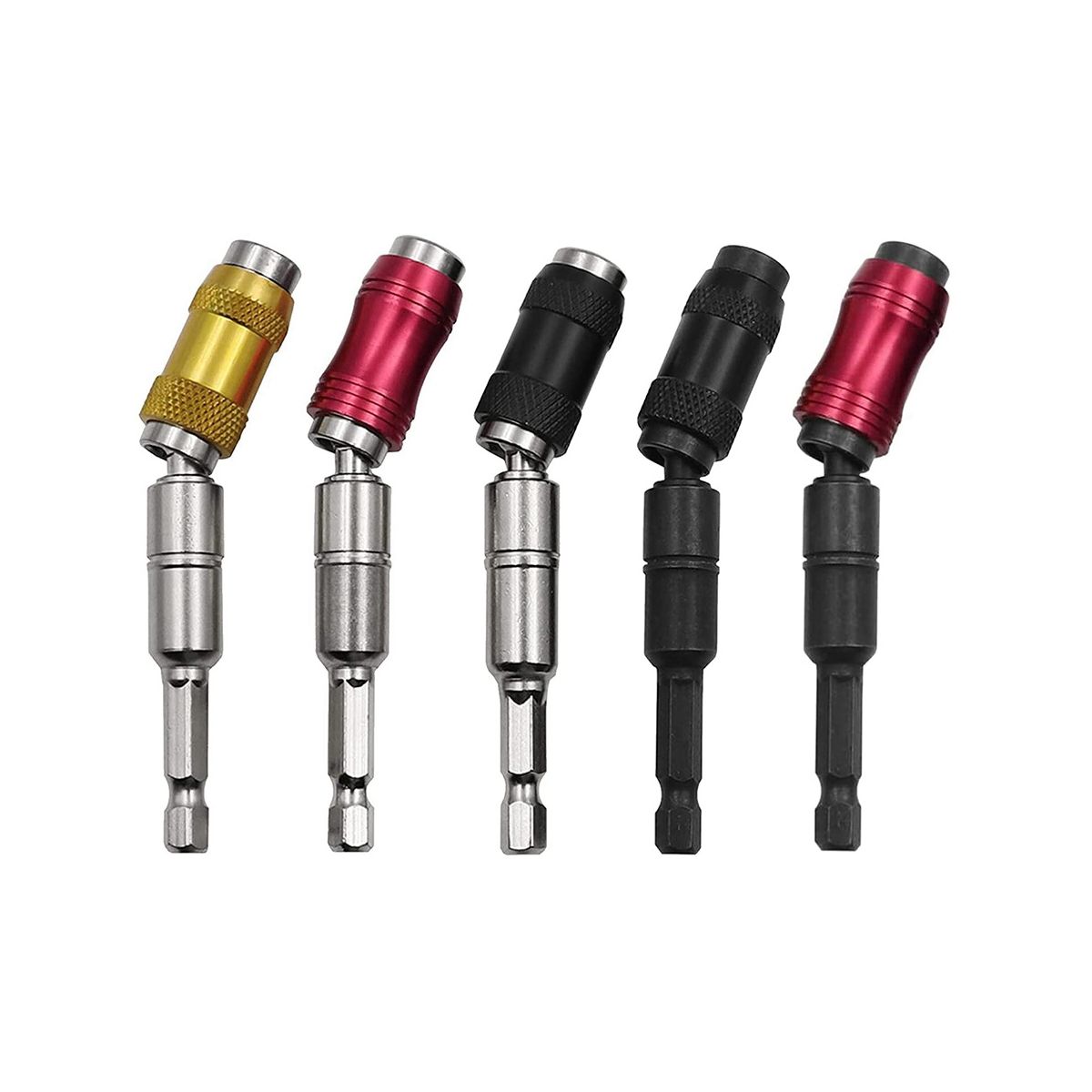 Magnetic Swiveling Bit Tip Holder Magnetic Pivotable Bit Tip Holder Universal Magnetic Connecting Rod Multiple Angles