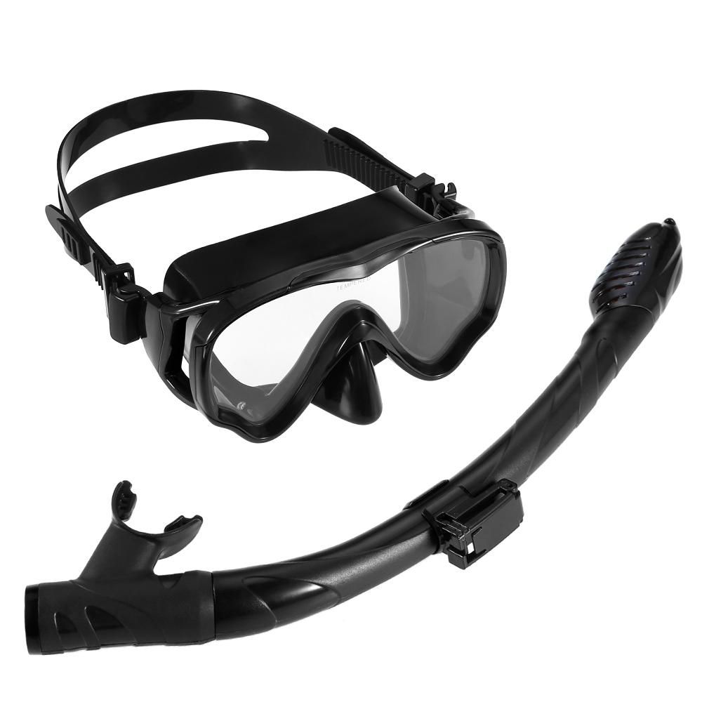 Kids Scuba Diving Mask Tube Set Snorkeling Mask Goggles Glasses Diving Swimming Dry Snorkel