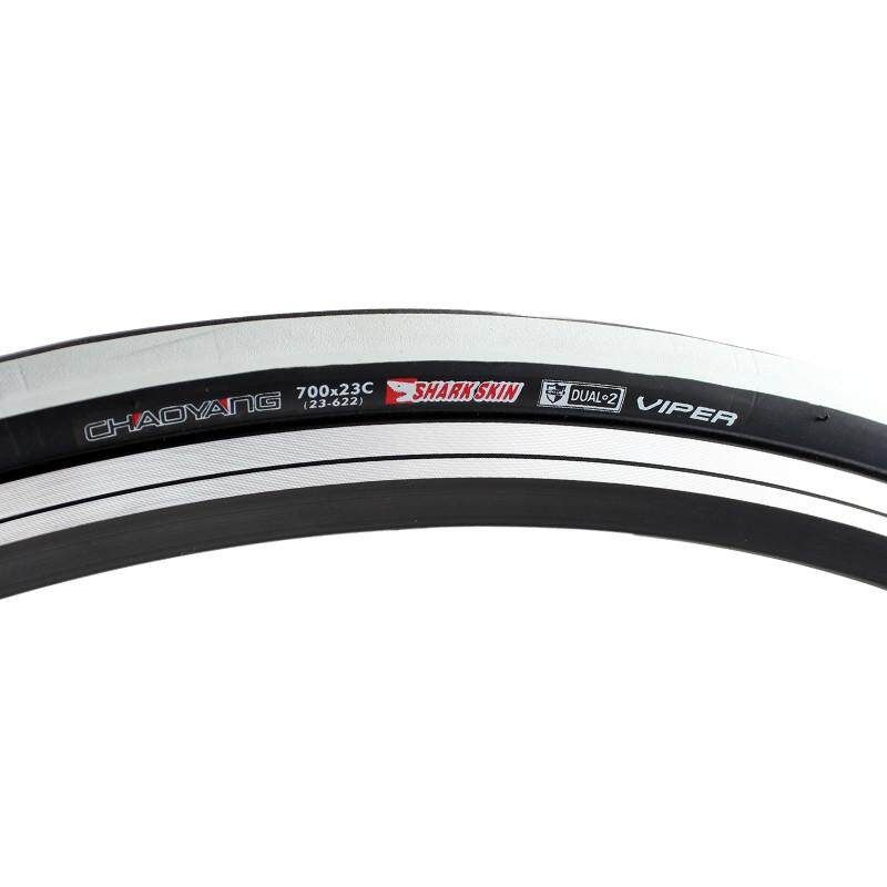 White CHAOYANG Viper 700*23C Ultralight Foldable Road Bike Bicycle Cycling Tyre Tire White