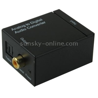 Analog To Digital Optical Coaxial Toslink Audio Converter