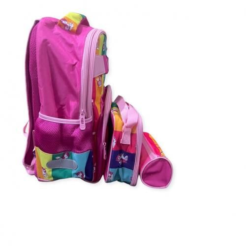 Jasmine Star Unicorn Girls  3PC Backpack 16”