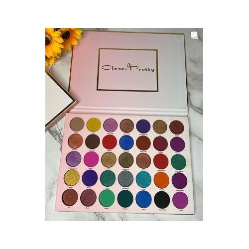 Pretty 35 Colours Eyeshadow Palette Makeup Kit (Shimmer, Matte, Nude)