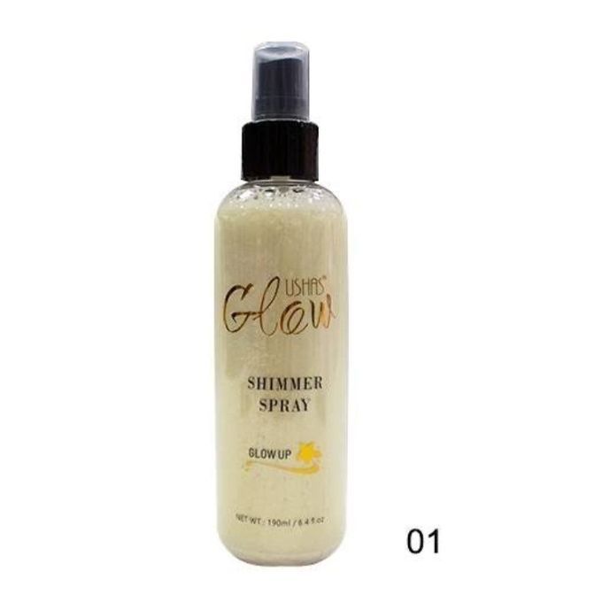 Usha's Glow Shimmer Spray