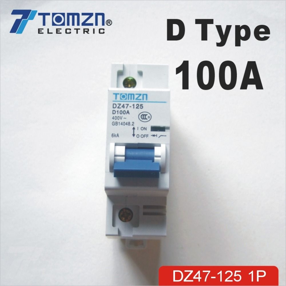 60HZ 100A 240V Circuit 1P 415V Breaker 50HZ