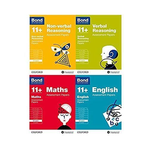 Bond 11+: Maths, English, Verbal Reasoning, Non-verbal Reasoning: Assessment Papers: 6-7 Years Bundle