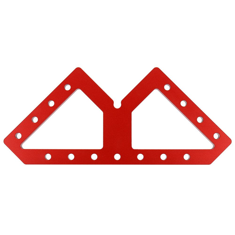 200x200MM Aluminum Alloy W Shaped Auxiliary Fixture Splicing