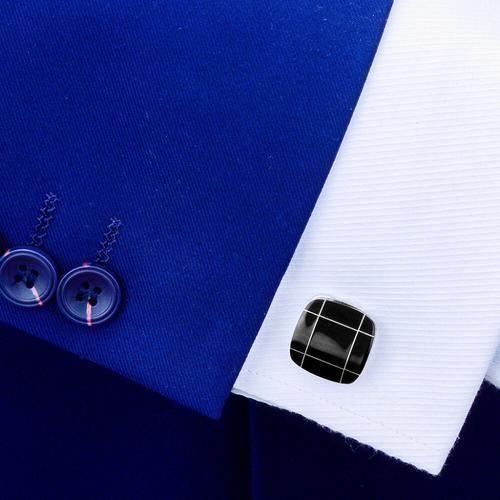 Cufflinks For Mens Shirt Cuff Bottons Fine High Quality Brand Square Cuff Links Fashion Men Jewelry