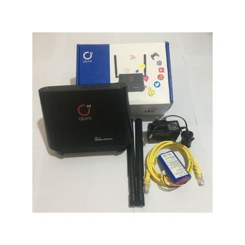 Olax 300mbps 4G Lte Router + Inbuilt Battery For All Network