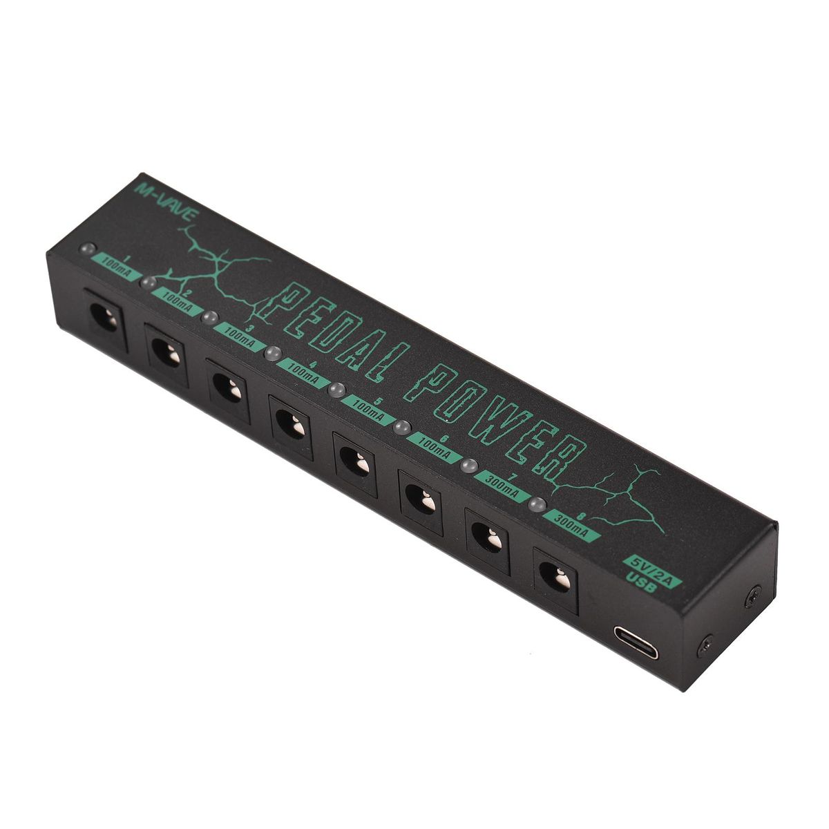 M-VAVE  PEDAL  POWER  Guitar Pedal Power Guitar Effector Power Supply 8 Isolated DC Output