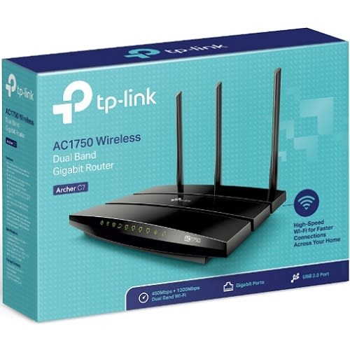 Ac1750 Dual Band Wireless Router - Archer C7