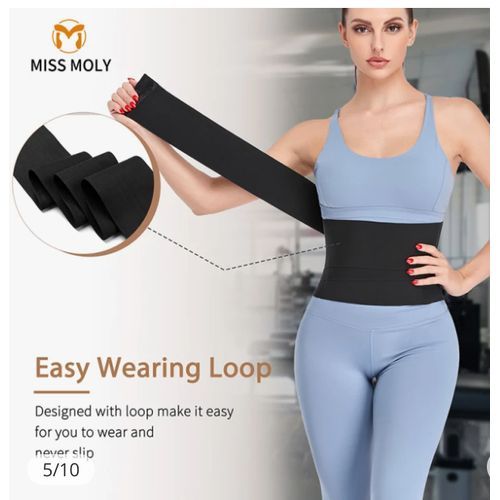 Waist Trainer Long Belt Tummy Wrap Slimming Belt For Flat Tummy