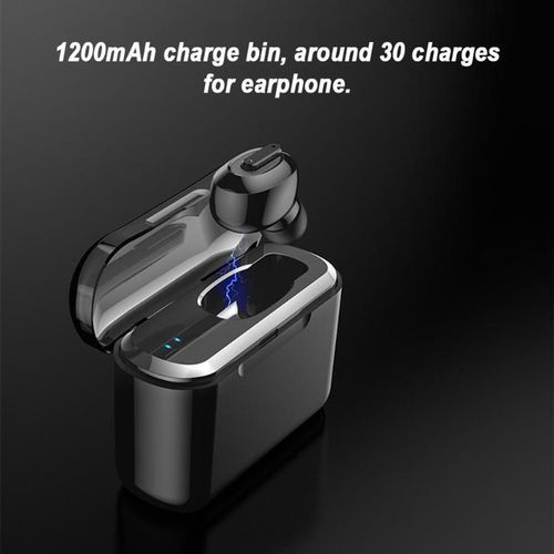 T1 Mini Wireless Bluetooth Earphone Single In-ear Sports Earbud Headset For Android Iphone