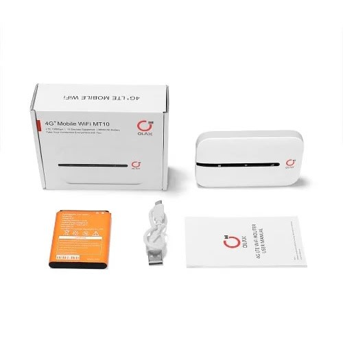 4g+ Lte Mobile Wifi Router With 3,000mah Battery And 150mbps Speed For All Networks.
