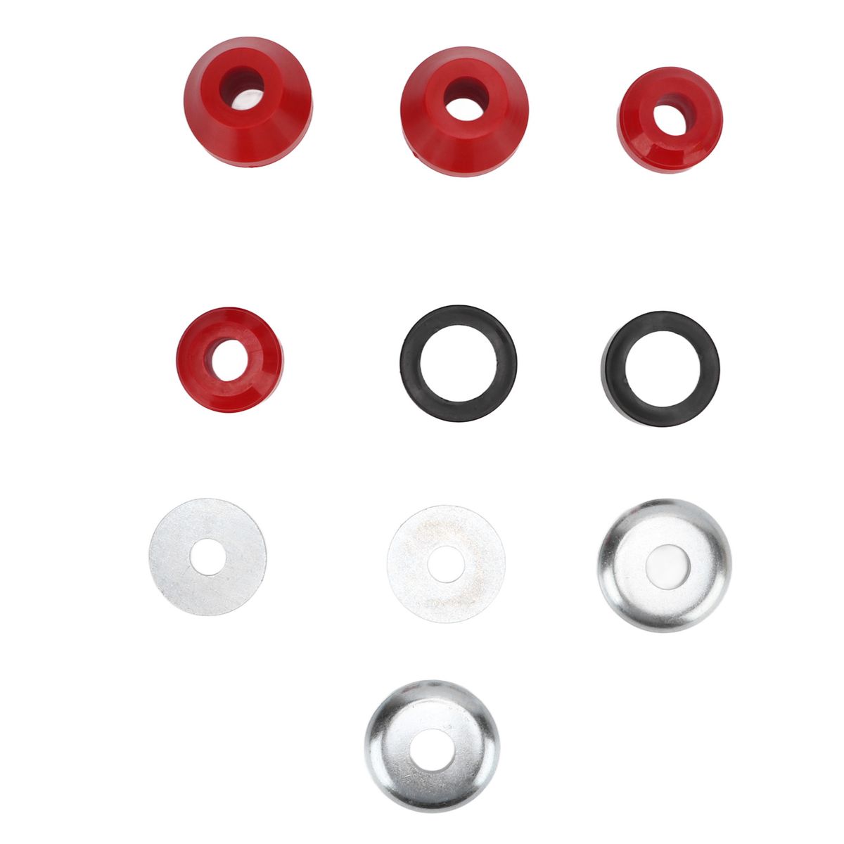 10pcs Front Suspension Radius Arm Bushing Kit Replacement
