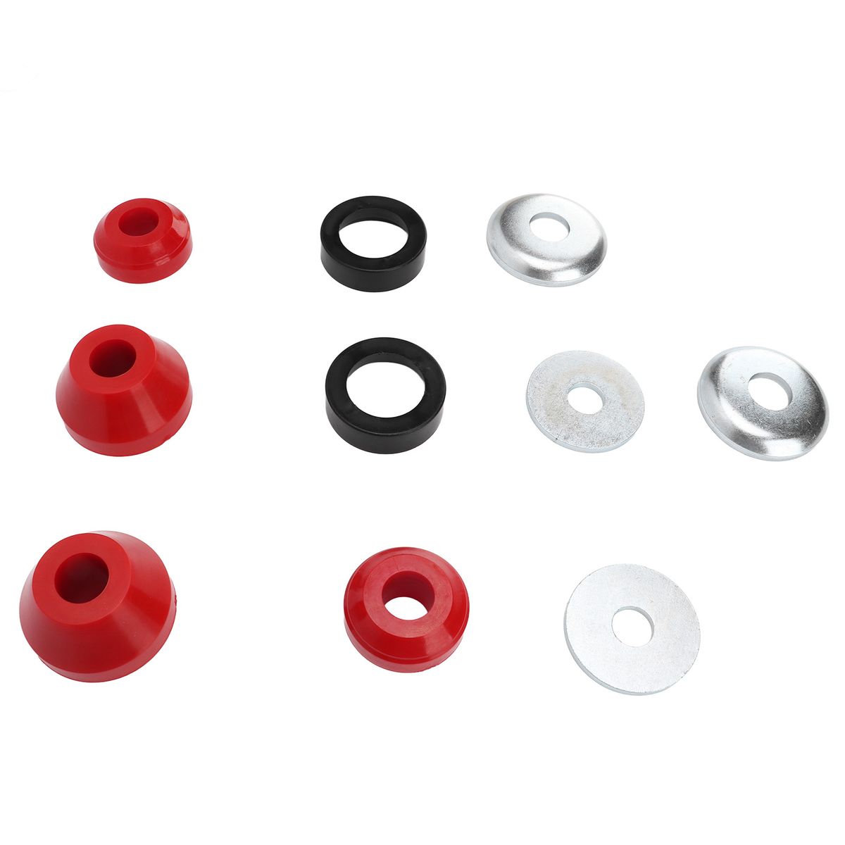 10pcs Front Suspension Radius Arm Bushing Kit Replacement