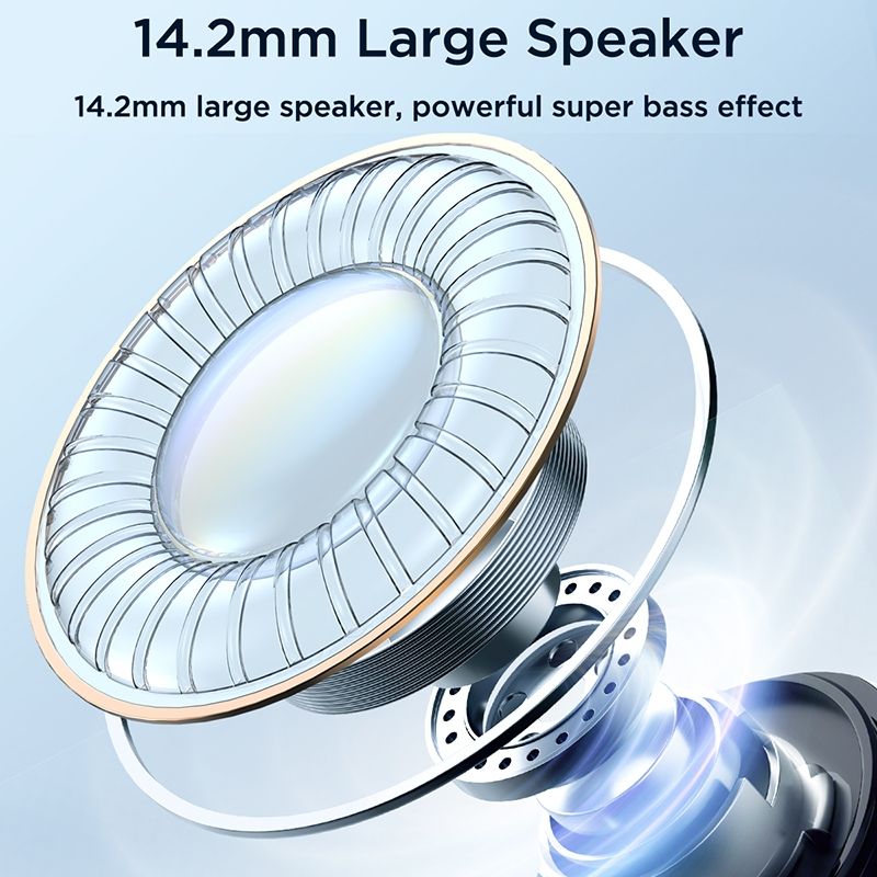 3.5mm Wire-controlled Half In-ear Gaming Earphone