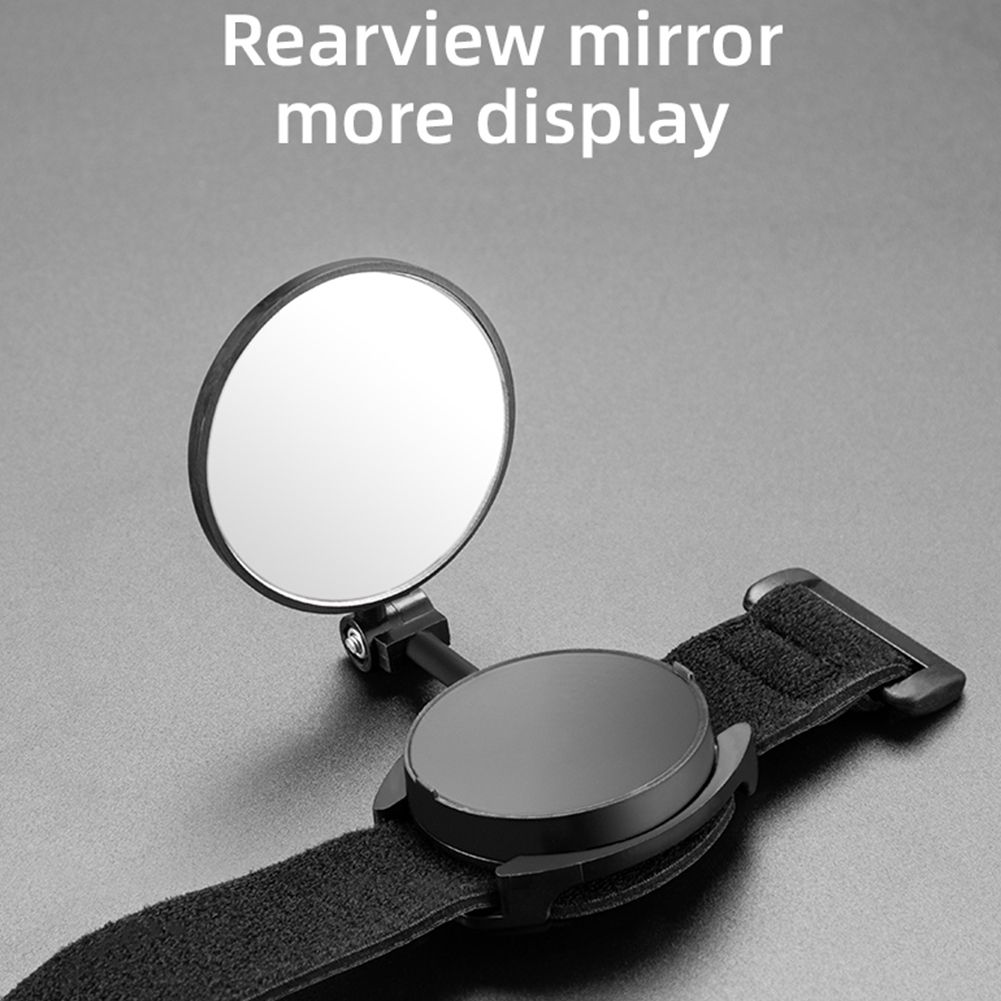Bike Motorcycle Side Mirrors 360 Rotable Cycling Wrist Cycling Mirror