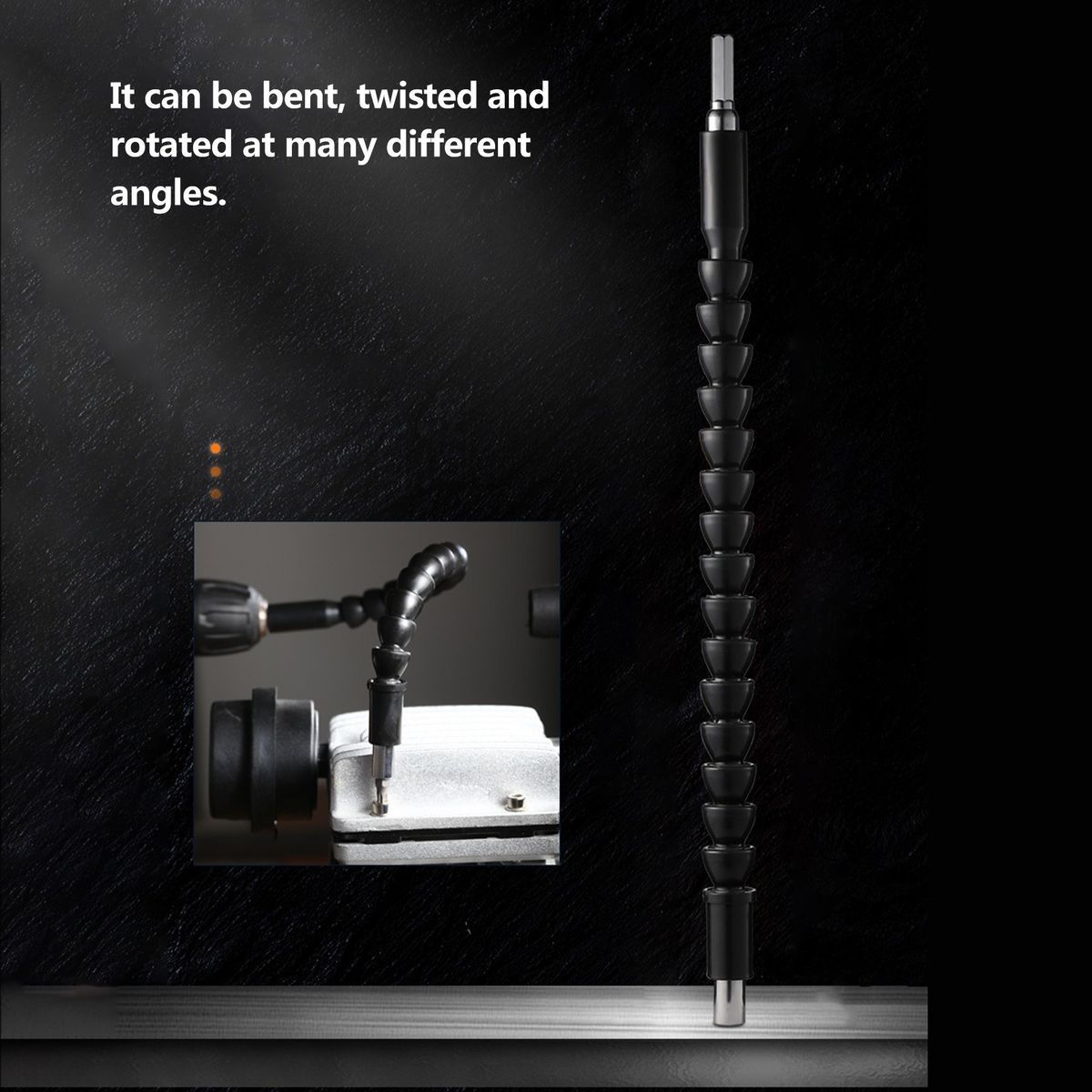 1pcs Flexible Shaft Drill Bit Extension 11.61 Inch 295mm