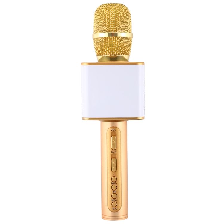 Double SpeakersHandheld KTV Recording Bluetooth Microphone