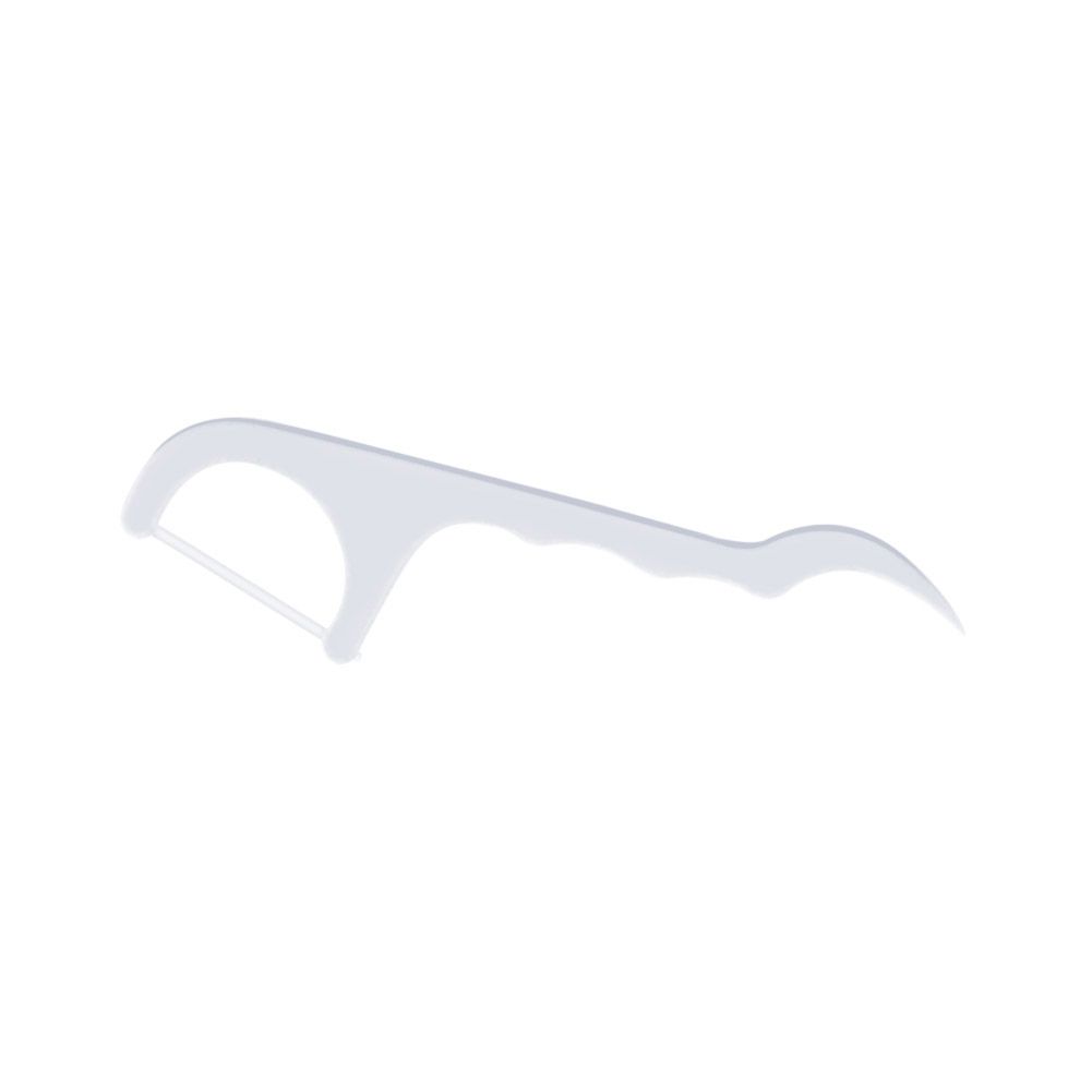4 Packs 100Pcs Dental Floss Flosser Brush Tooth Picks Oral-