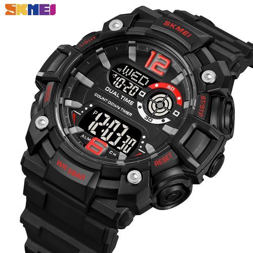 Top Brand Sports Men's Watches LED Digital Wristwatches 2018