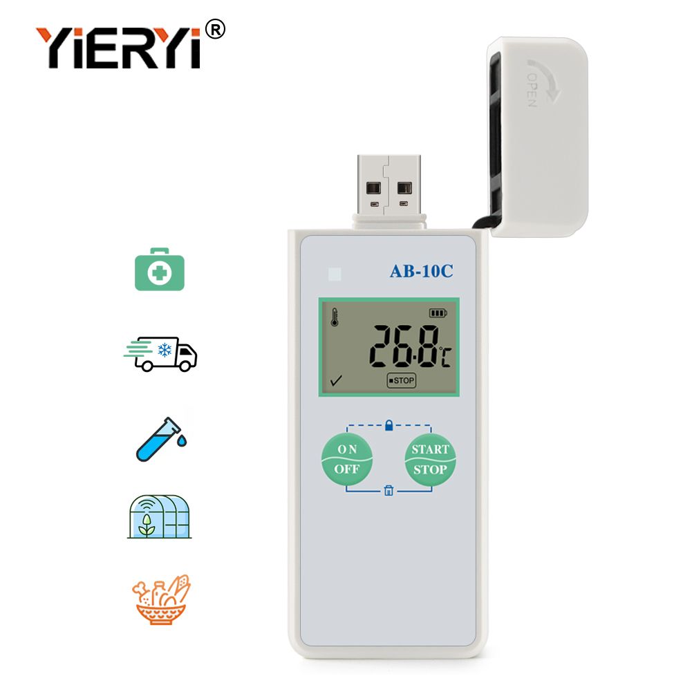 AB-10C High-precision Digital USB Temperature Data Logger