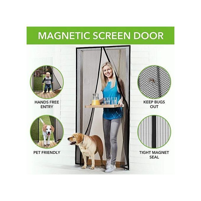 Magnetic Mesh Curtain