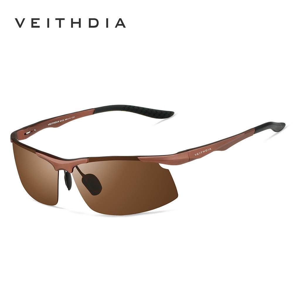 Men's Sunglasses Sports Half Frame Sunglasses Orange
