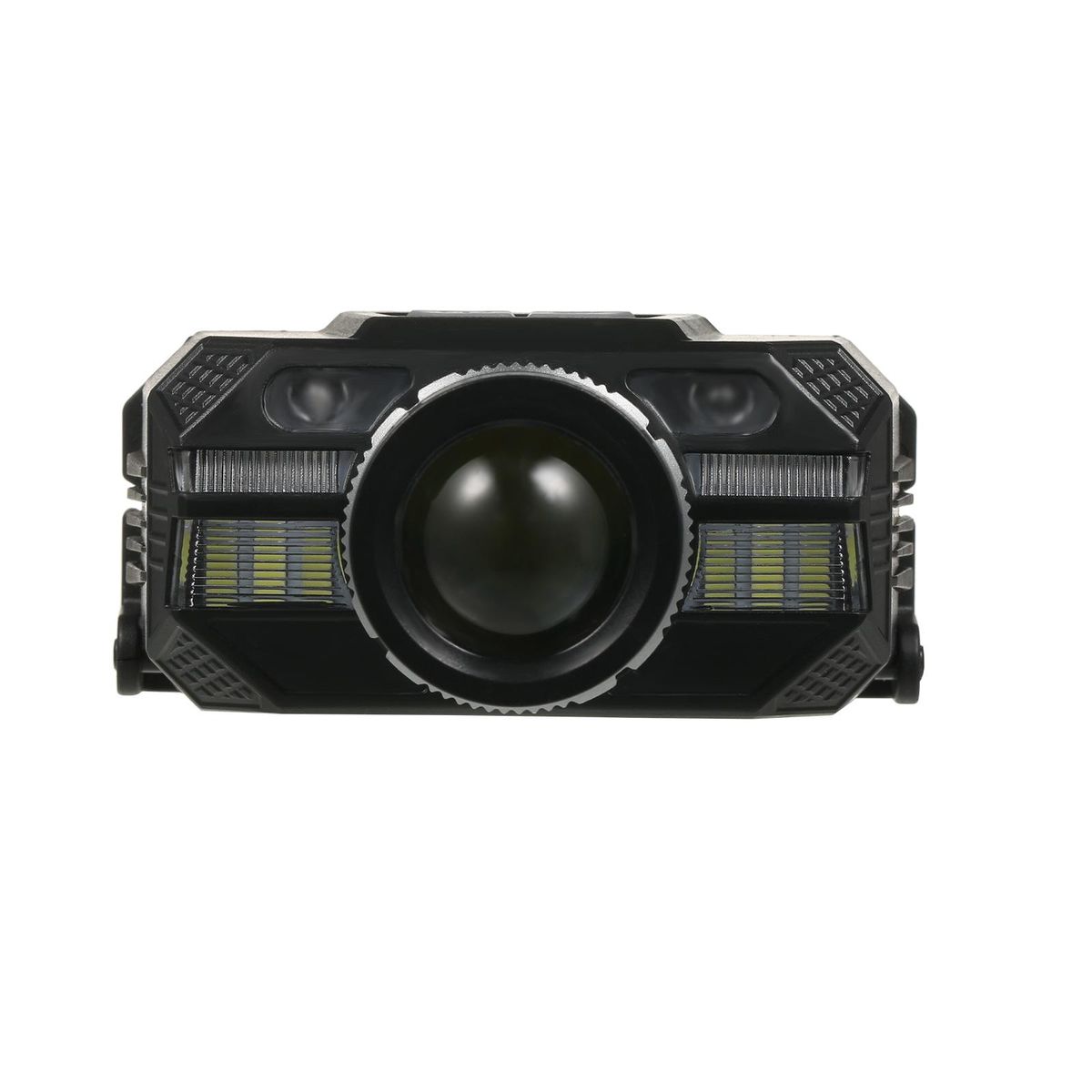 Rechargeable Headlamp LED Flashlights Camping Hiking Head Lamp Smart Sensor Headlight 5 Lighting Modes Adjustable Headband Outdoor Fishing Running Cycling