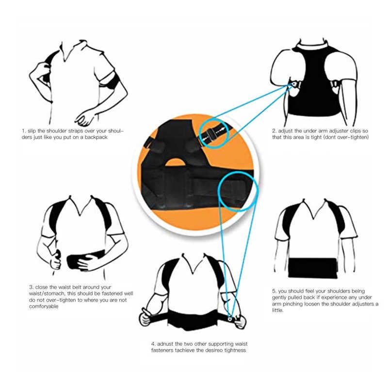 Waist Support Posture Corrector Adult Magnetic Wai