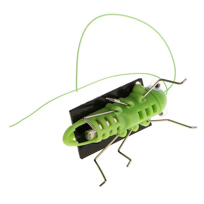 Educational Solar Powered Grasshopper Kids Gadget Toy Gift